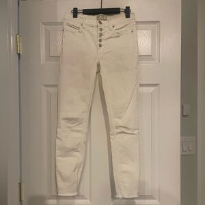 Free People White Skinny Jeans